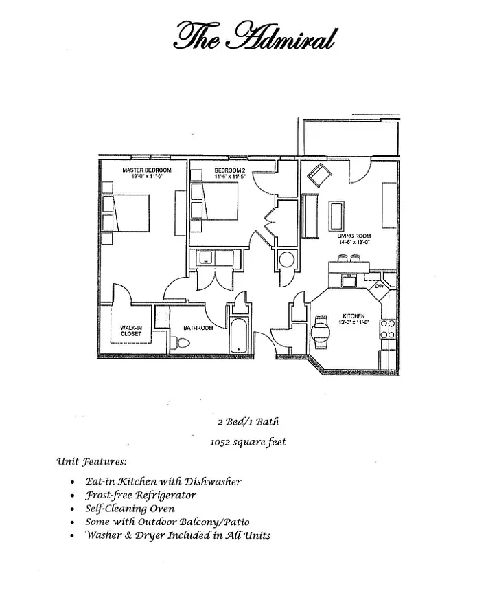 Dawson Senior Living – Floor plan