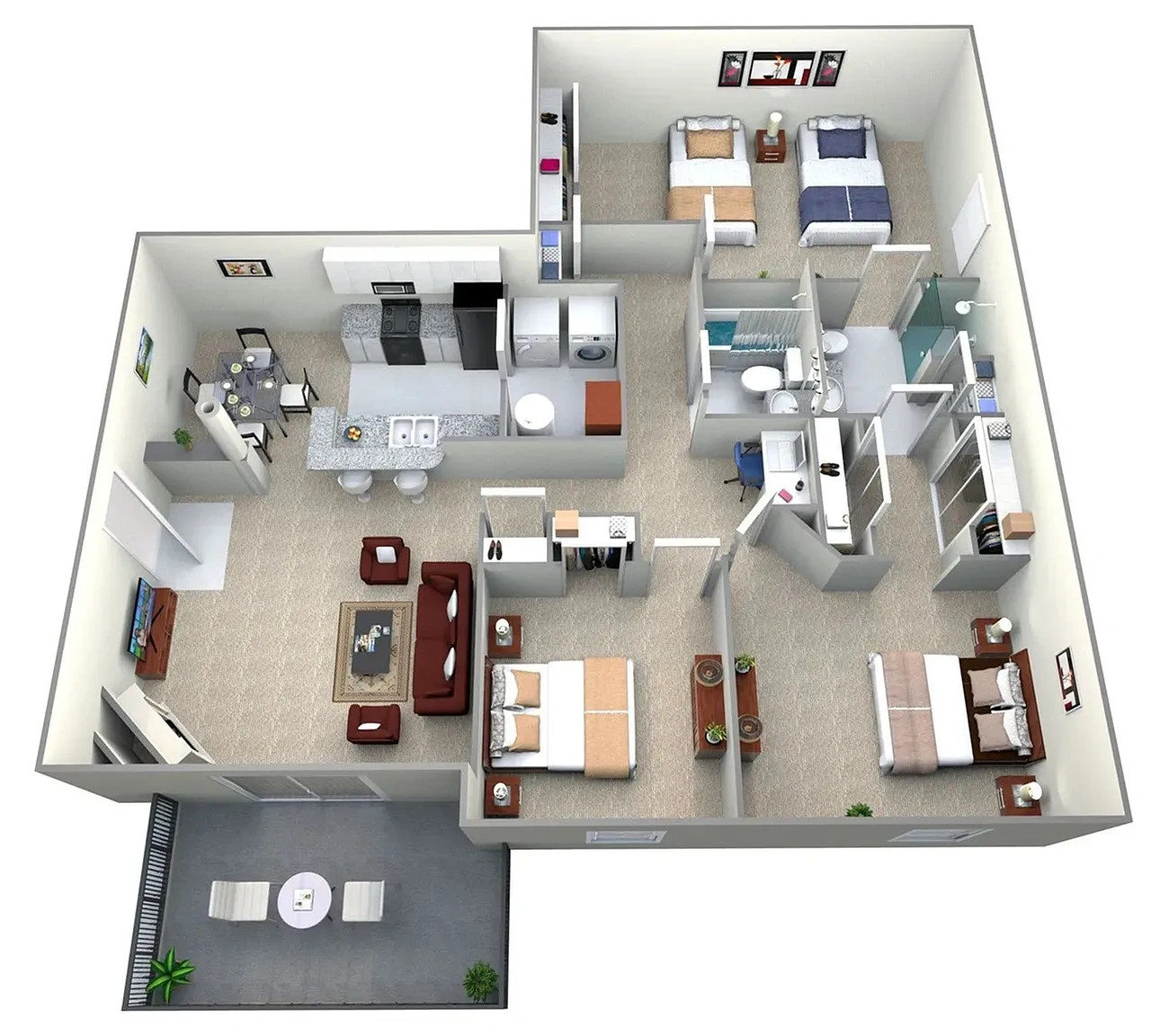 Berkley Manor – Floor plan