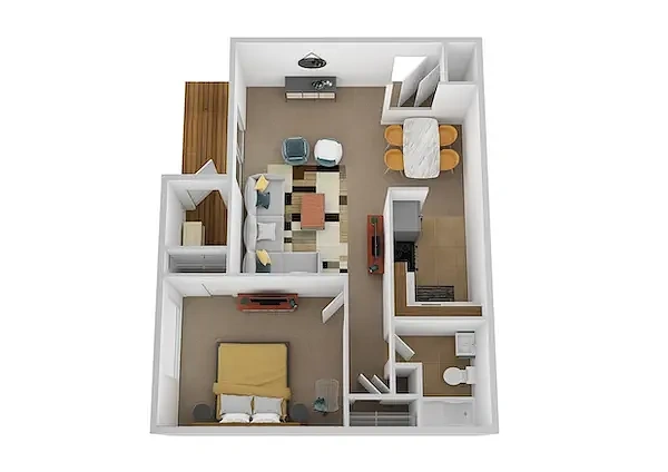 Millcroft Apartments – Floor plan
