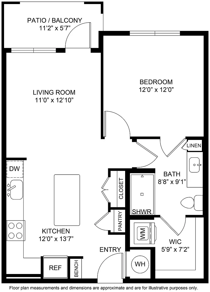 Ascend Morganton Park – Floor plan
