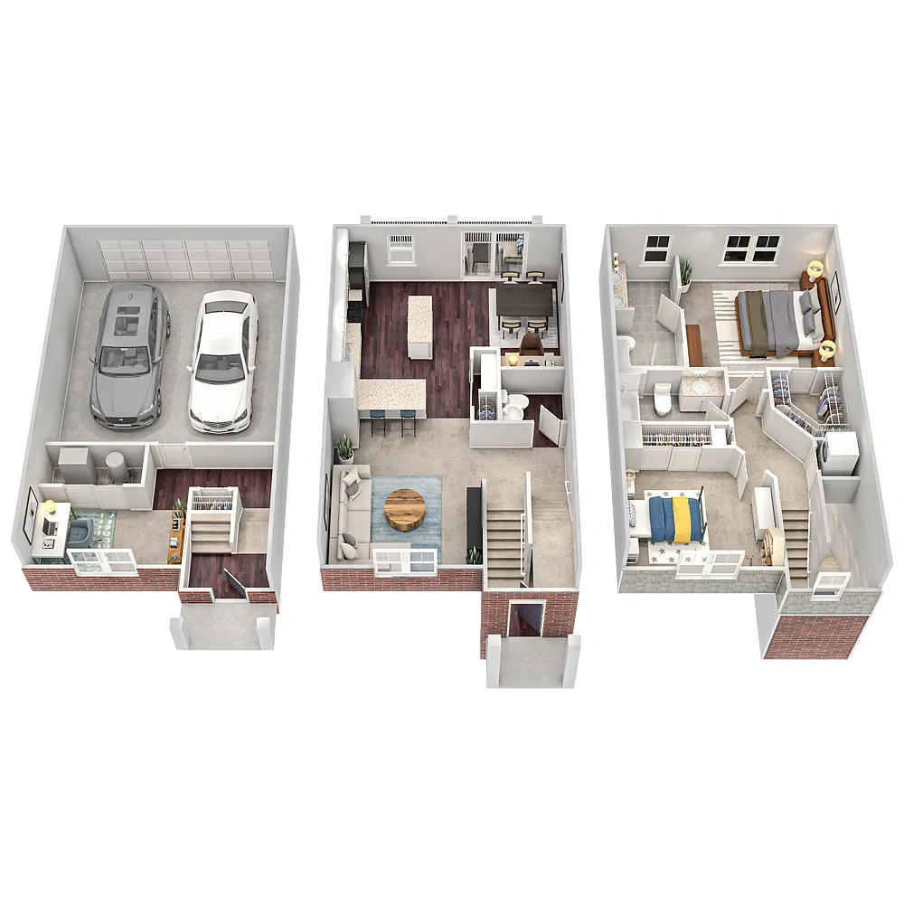 The Residences of Orland Park Crossing – Floor plan