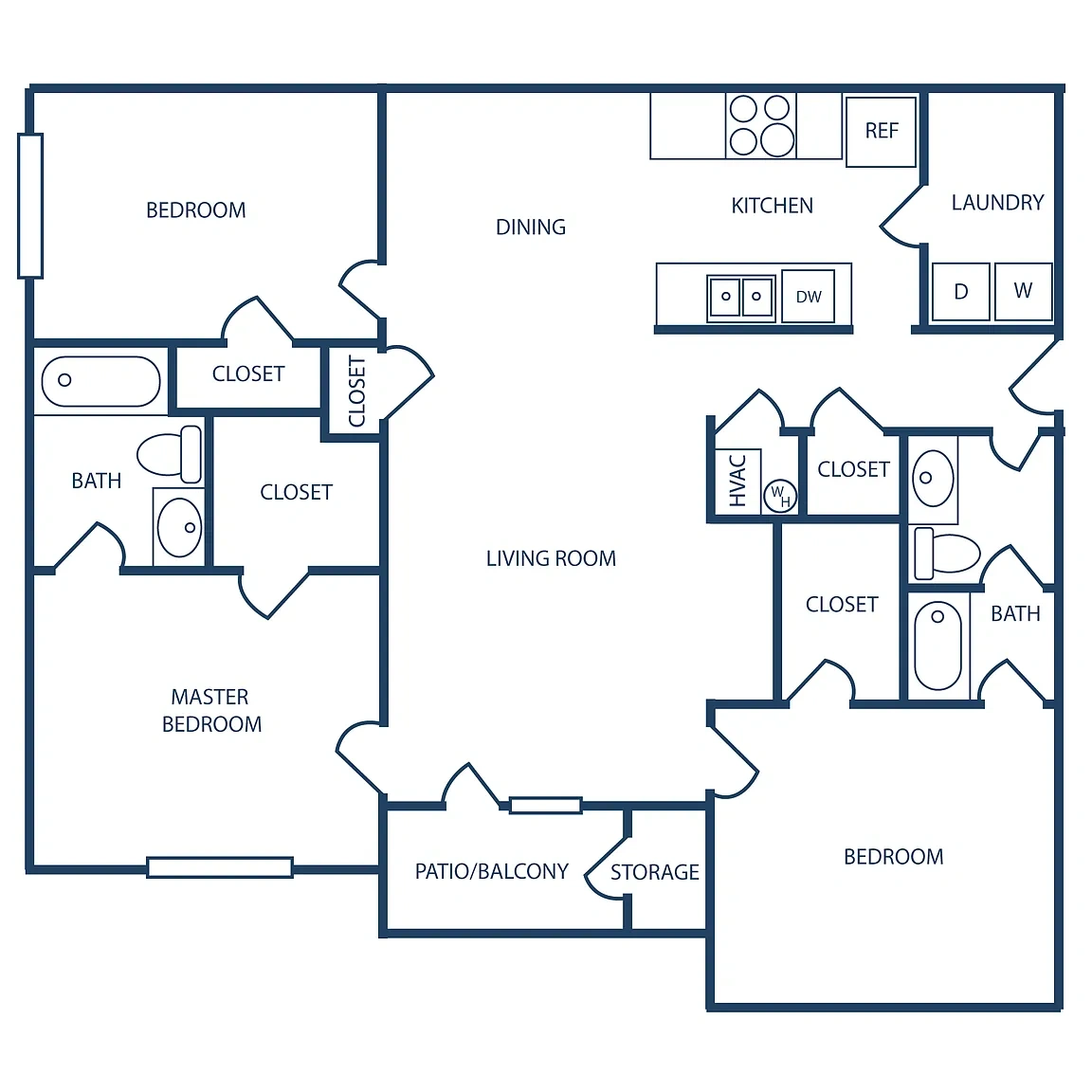 Grand Reserve Columbus – Floor plan