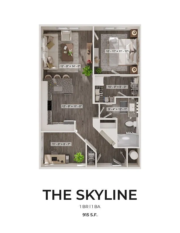 The Horizon at Springdale Park – Floor plan