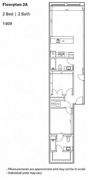 LiveWell Apartments – Floor plan