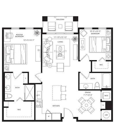 Ivory Lantana – Floor plan