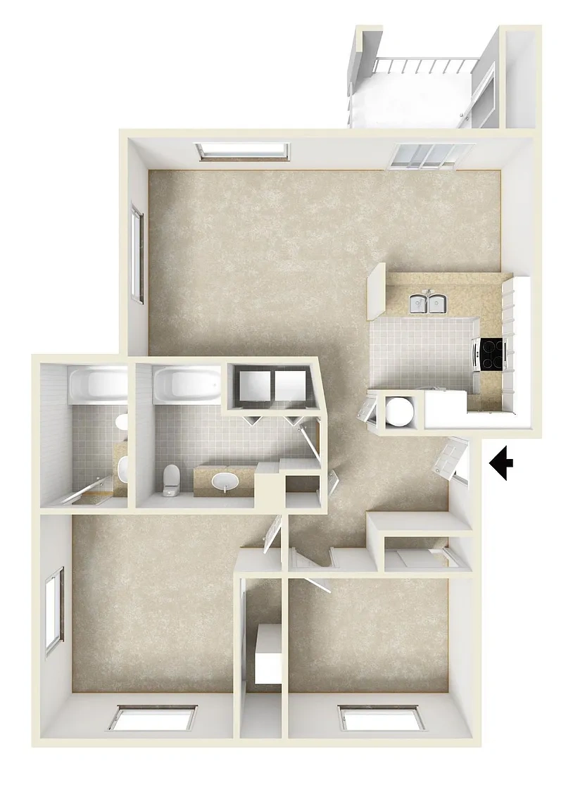 Crescent Park – Floor plan