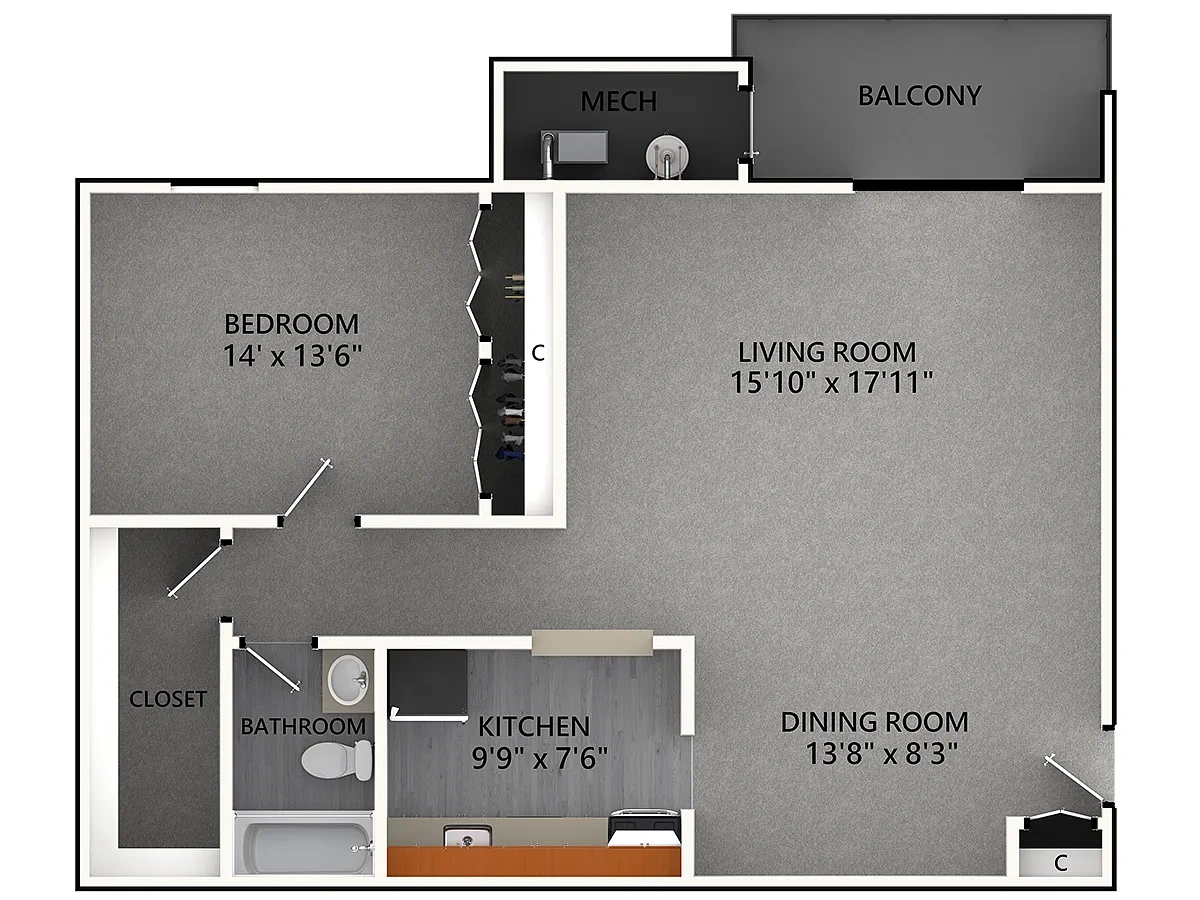 Fox Club – Floor plan