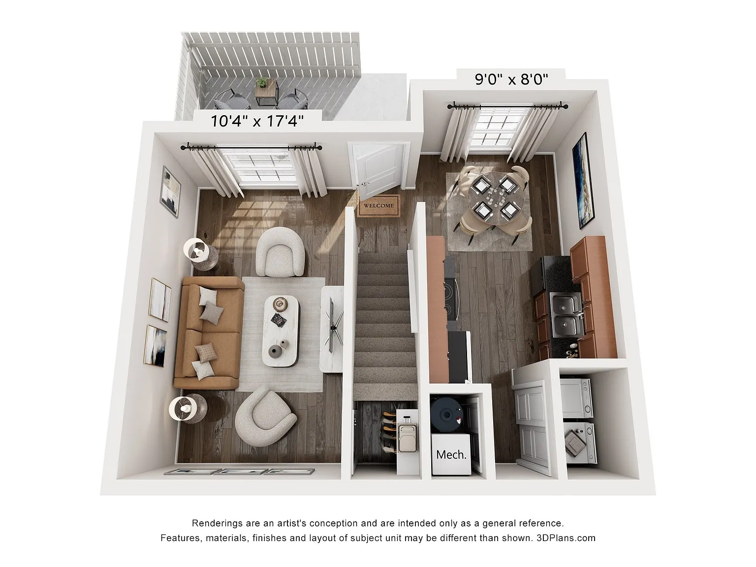Cabot Cove – Floor plan