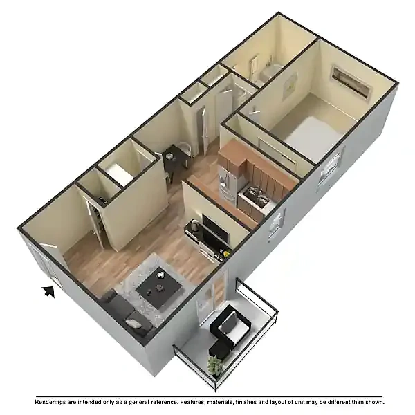 Oakwood Apartments – Floor plan