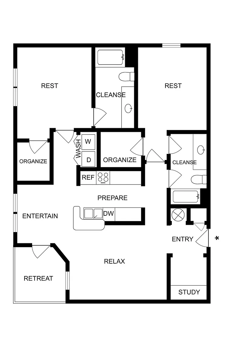 Arbor Place – Floor plan