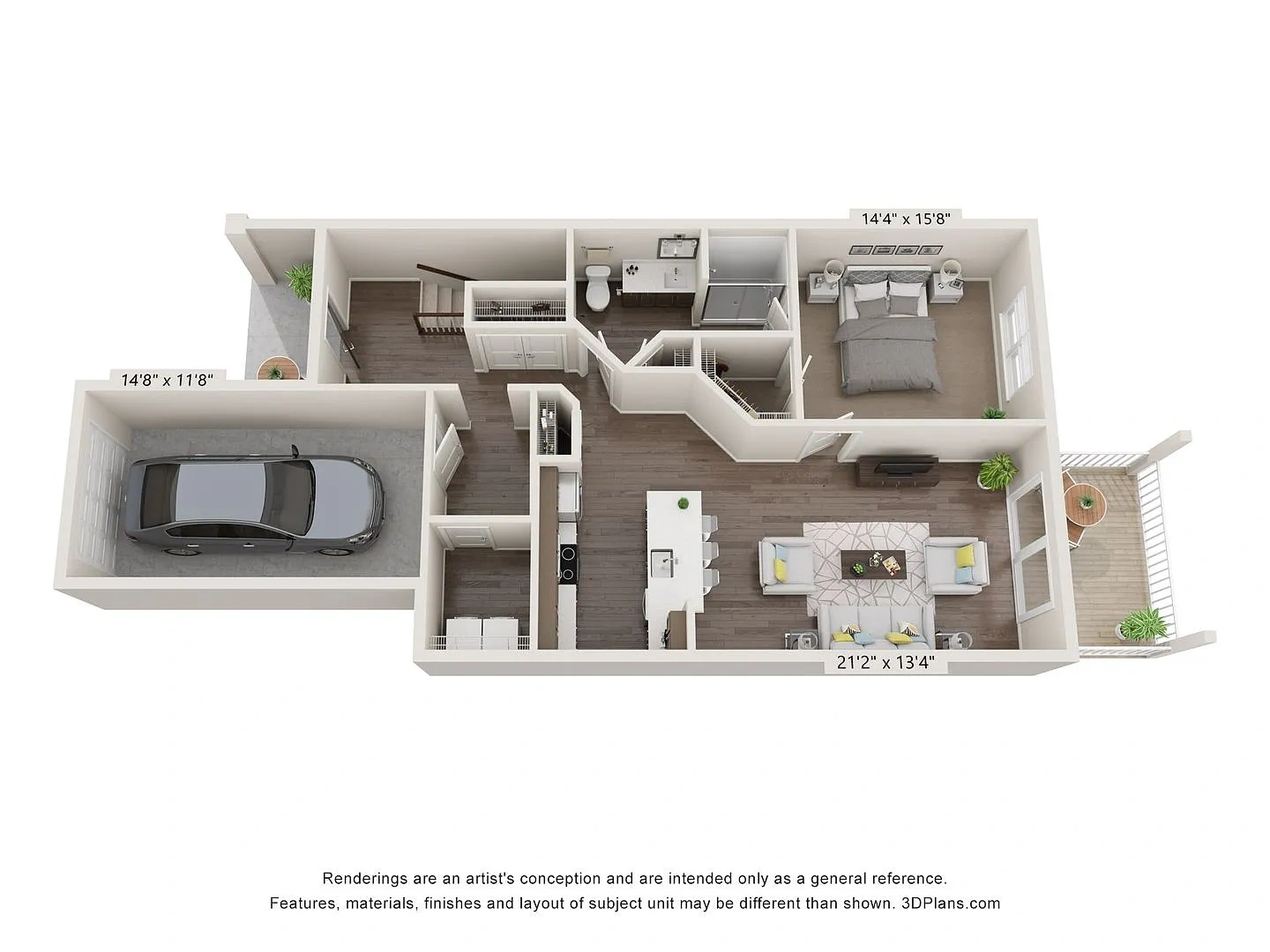 The Hammocks at Fairview – Floor plan