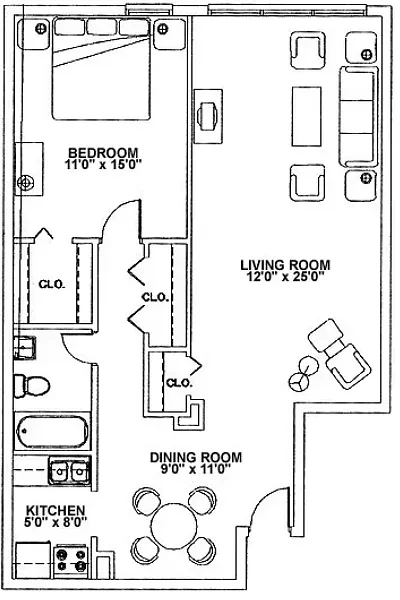 Willard House – Executive One Bedroom Suite