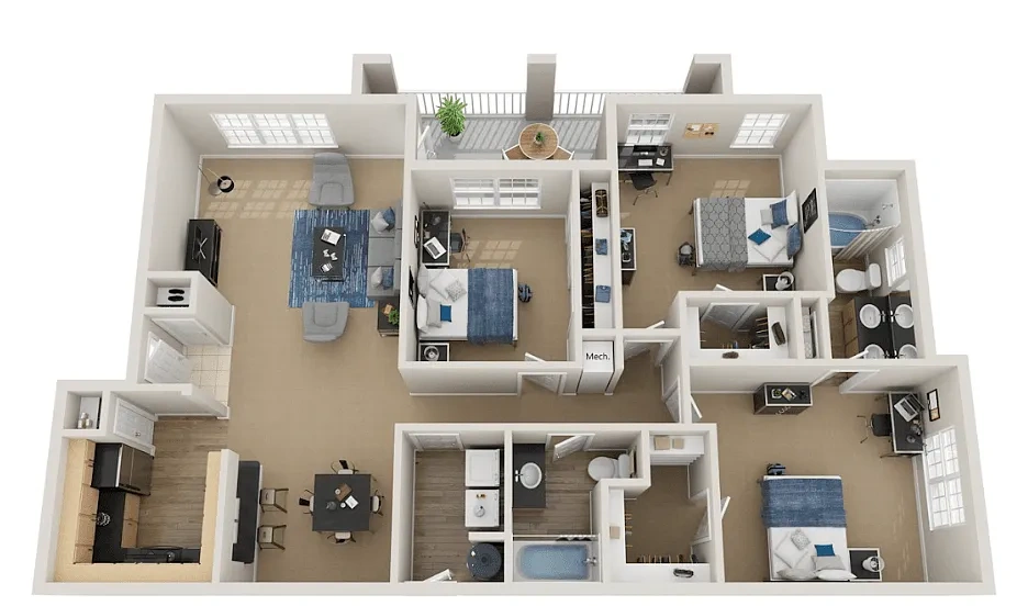 Preserve at Mobbly Bay – Floor plan