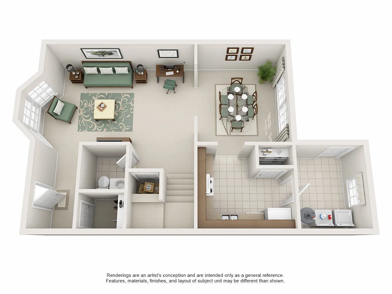 Charleston Hall – Floor plan