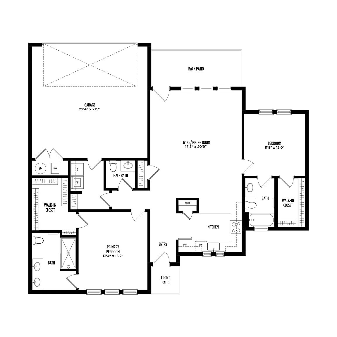 Burr Oak – Floor plan