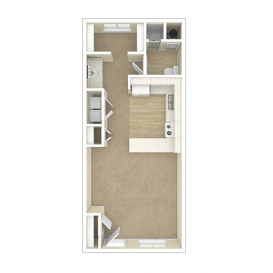 Keystone Crossing Apartment Homes – Floor plan