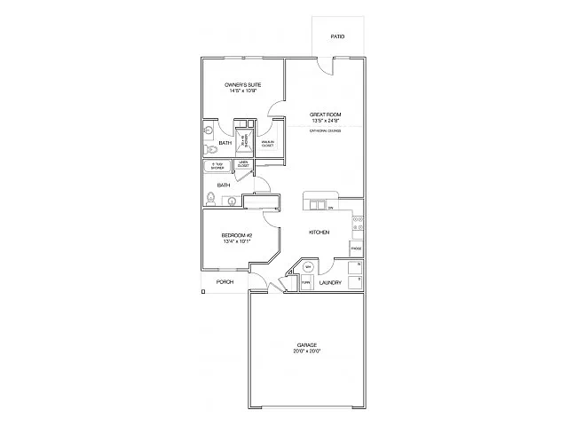 The Residences at Woodside – Floor plan