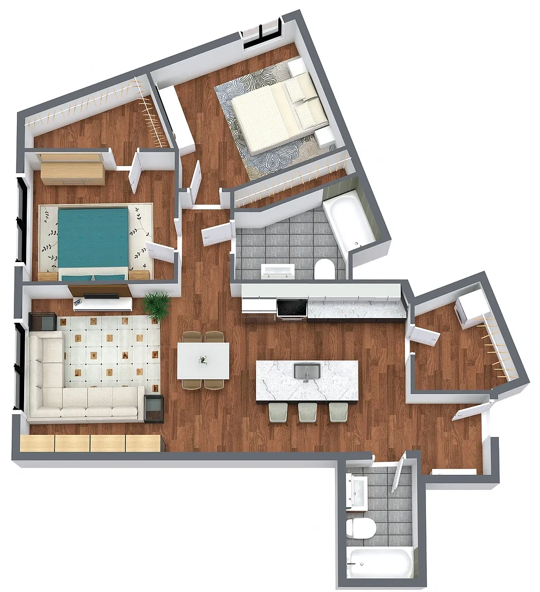 The Press House – Floor plan