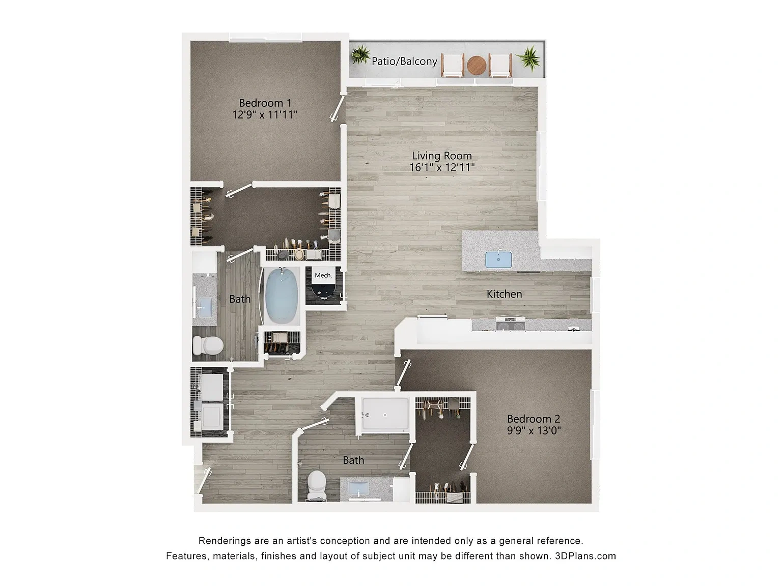 The Fitzroy – Floor plan