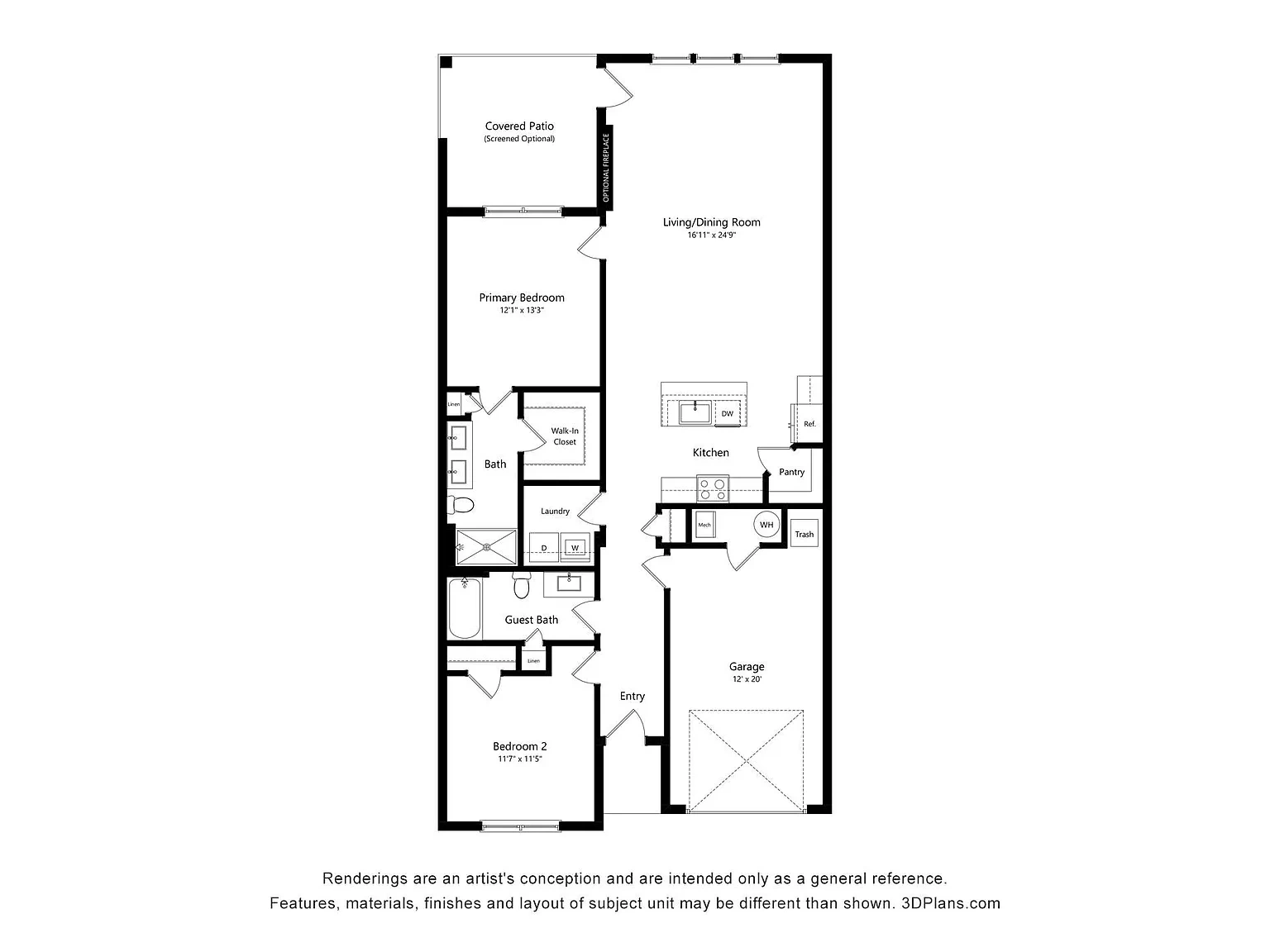 The Chester – Floor plan