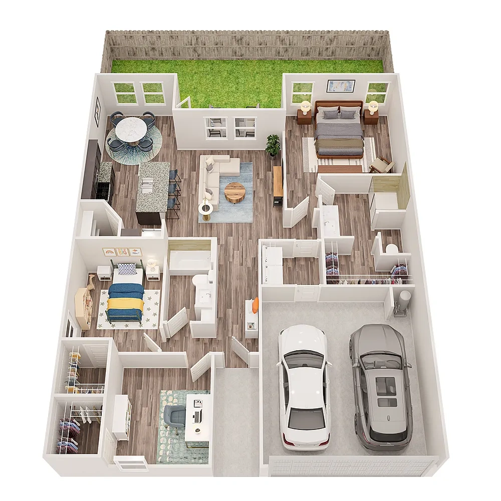 Sara Park Rental Homes – Floor plan