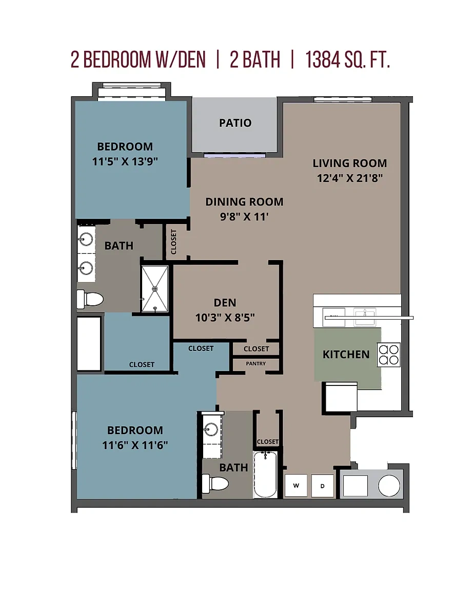Preserve at Whispering Woods – Floor plan