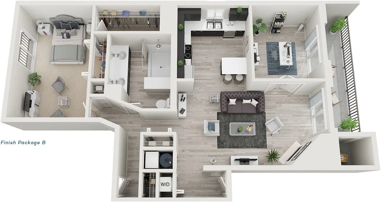 Albion on Lake Cook – Floor plan