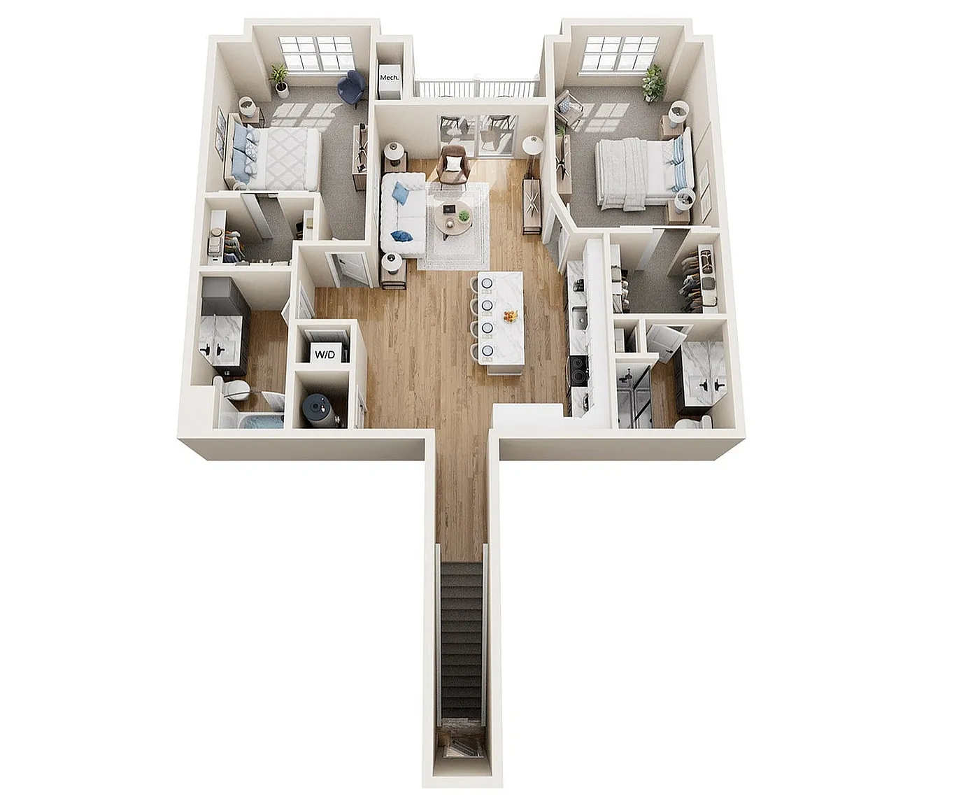 Terrapin Run Townhomes – Floor plan