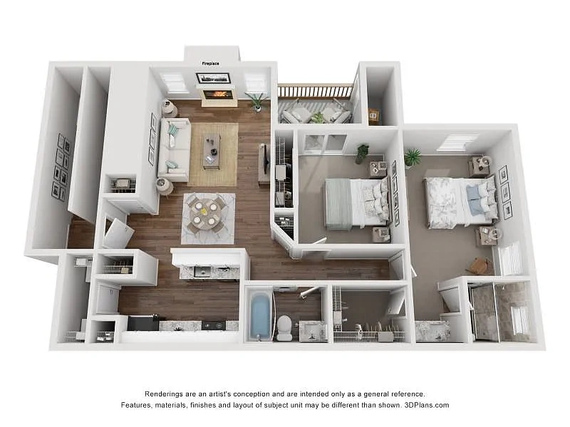 Harbourtowne at Countrywoods – Floor plan