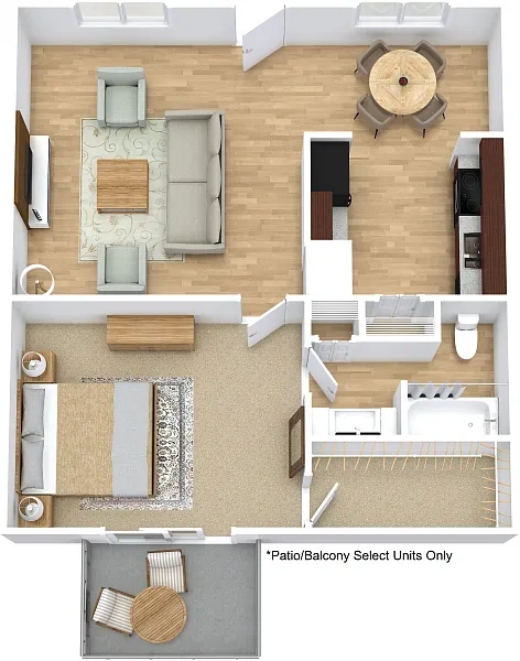 Promenade At Belleair Apartments – Floor plan