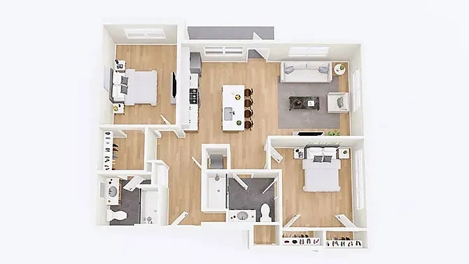 Orris: Apartments and Townhomes – Plan 01