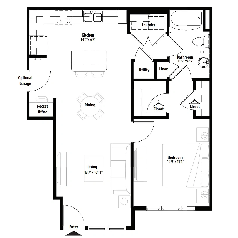 Springs at Mundelein – Floor plan