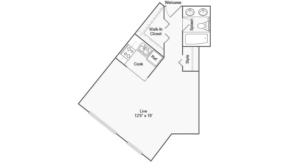 Arrive Silver Spring – Floor plan