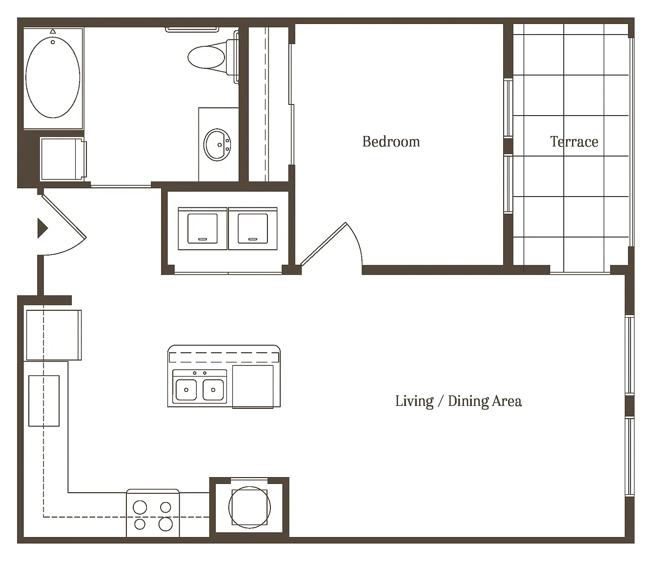 The Addison Apartments – Floor plan