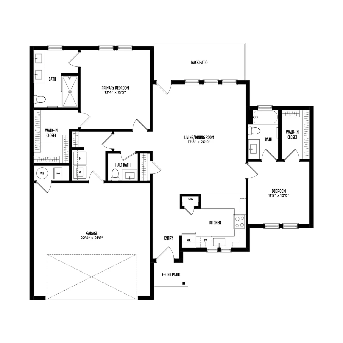 Redbud Commons – Floor plan