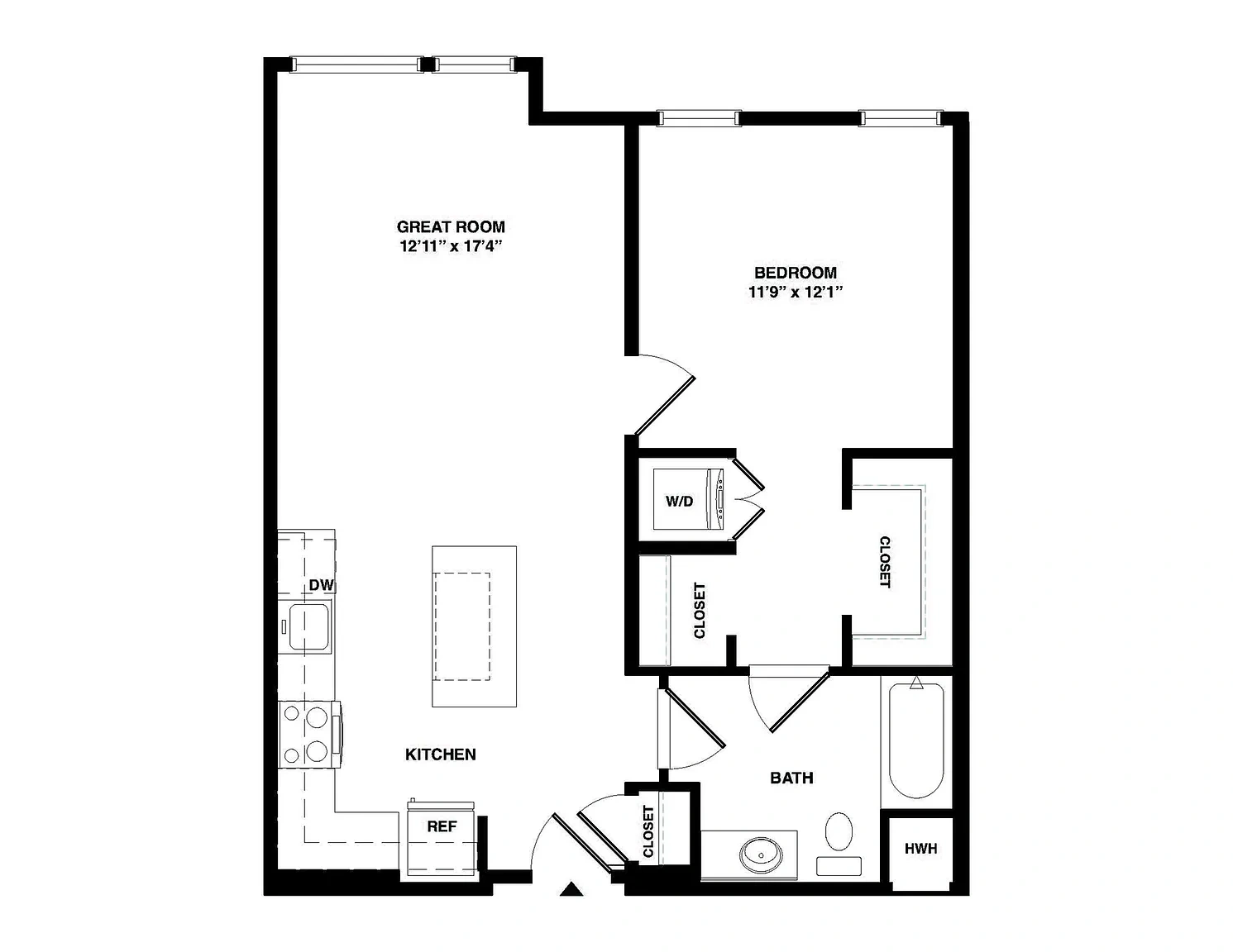 Dwell 2nd Street – Floor plan