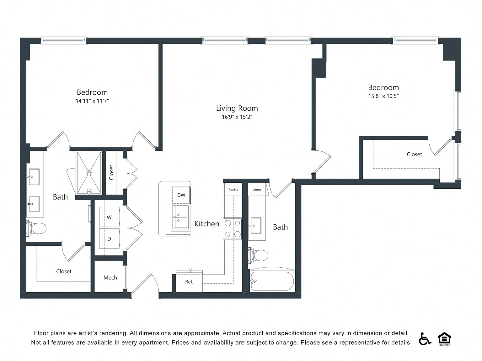 Atlantic on Romney – Floor plan