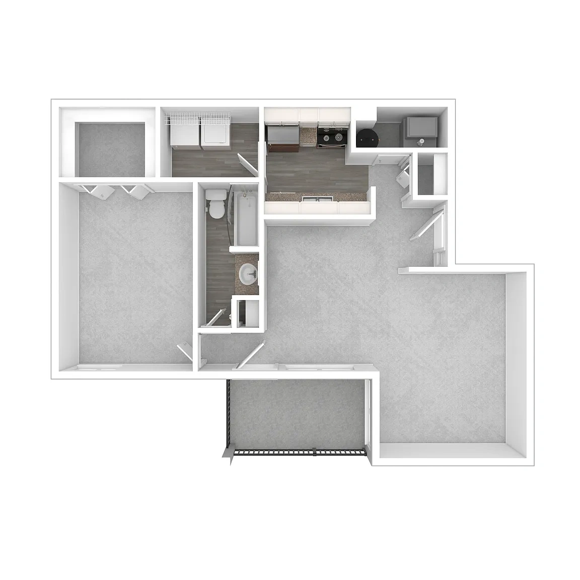 Stoney Creek Apartments – Floor plan