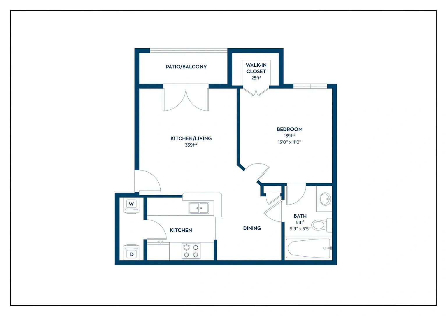 Oxmoor Apartments – Floor plan
