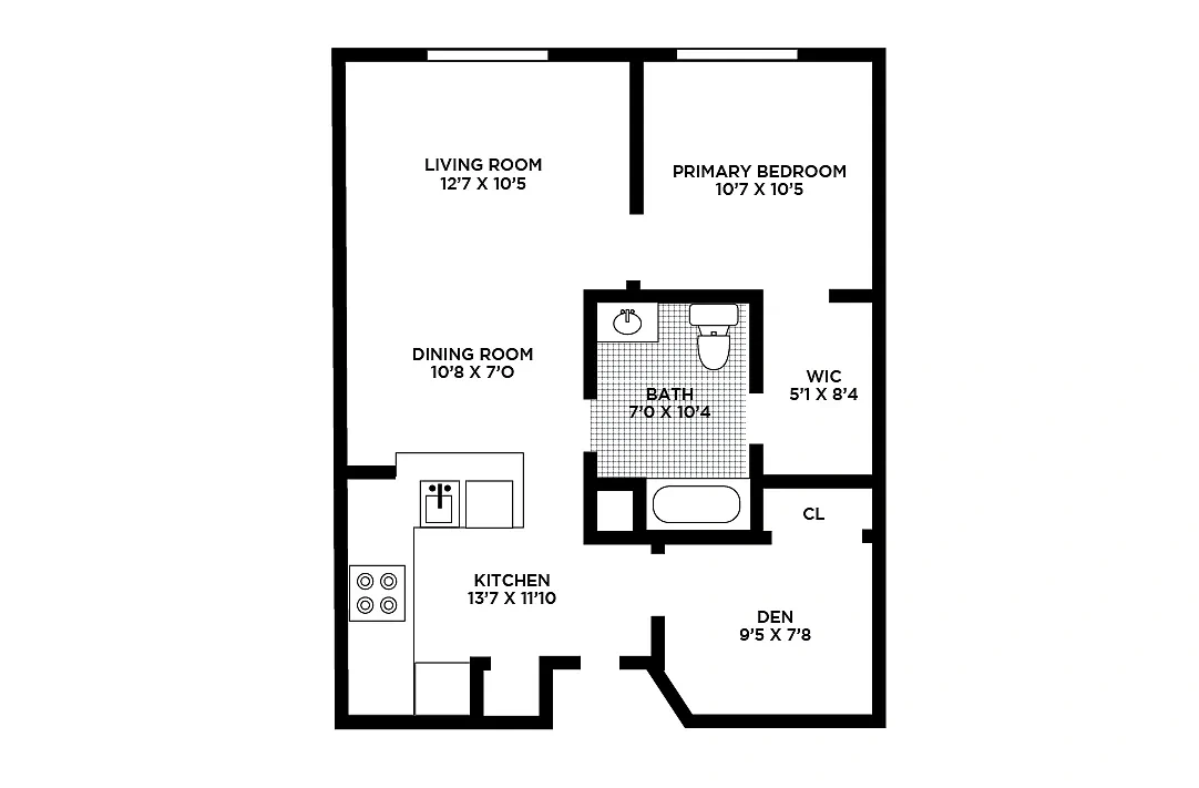 Waters Edge At Rahway – Floor plan