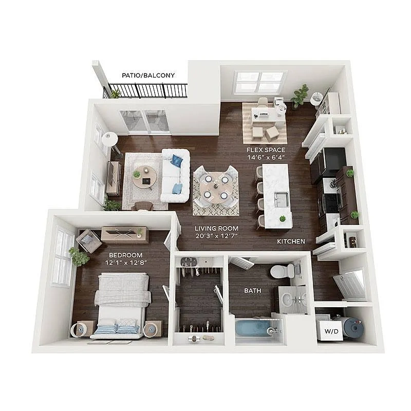 Lincoln Station Rowhomes – Floor plan