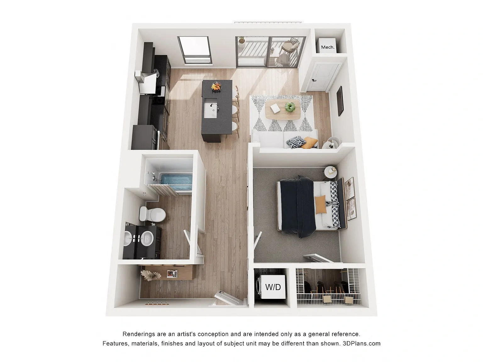 Riverhouse Apartments – Floor plan