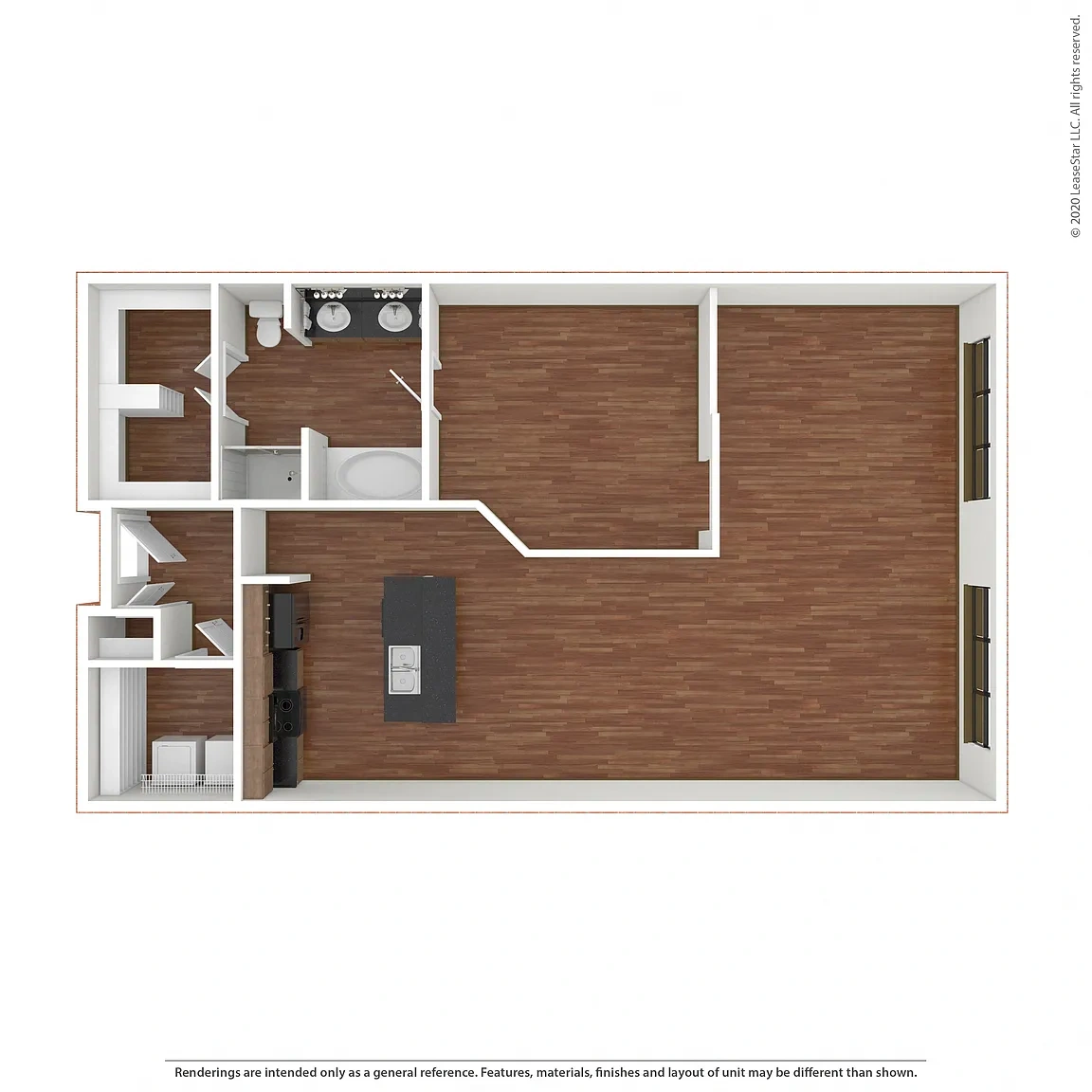 Sabine Street Lofts – Floor plan