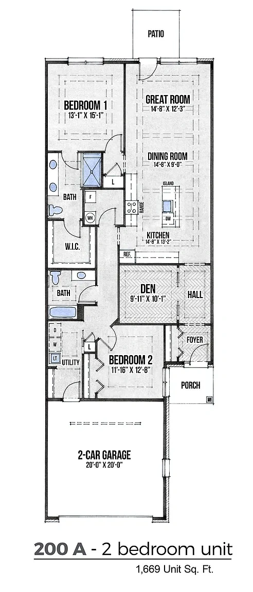 The Noble – Floor plan