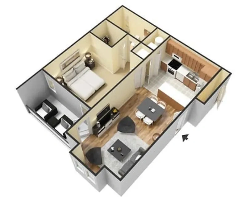 Birch Landing Apartments – Floor plan