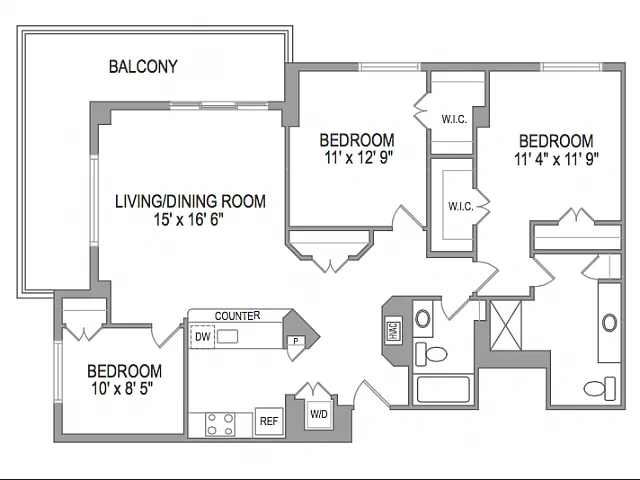 Dolley Madison Towers – Floor plan