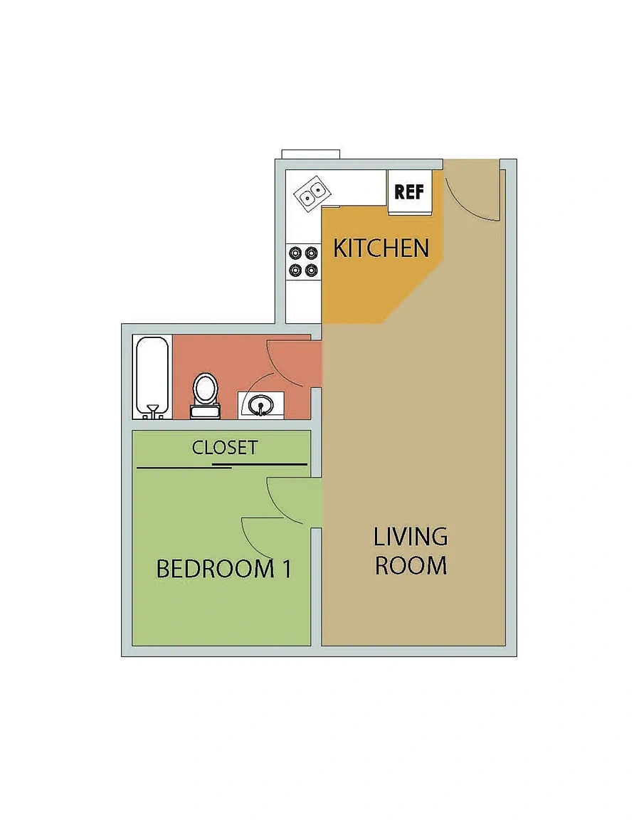 City Villas Apartments – Floor plan