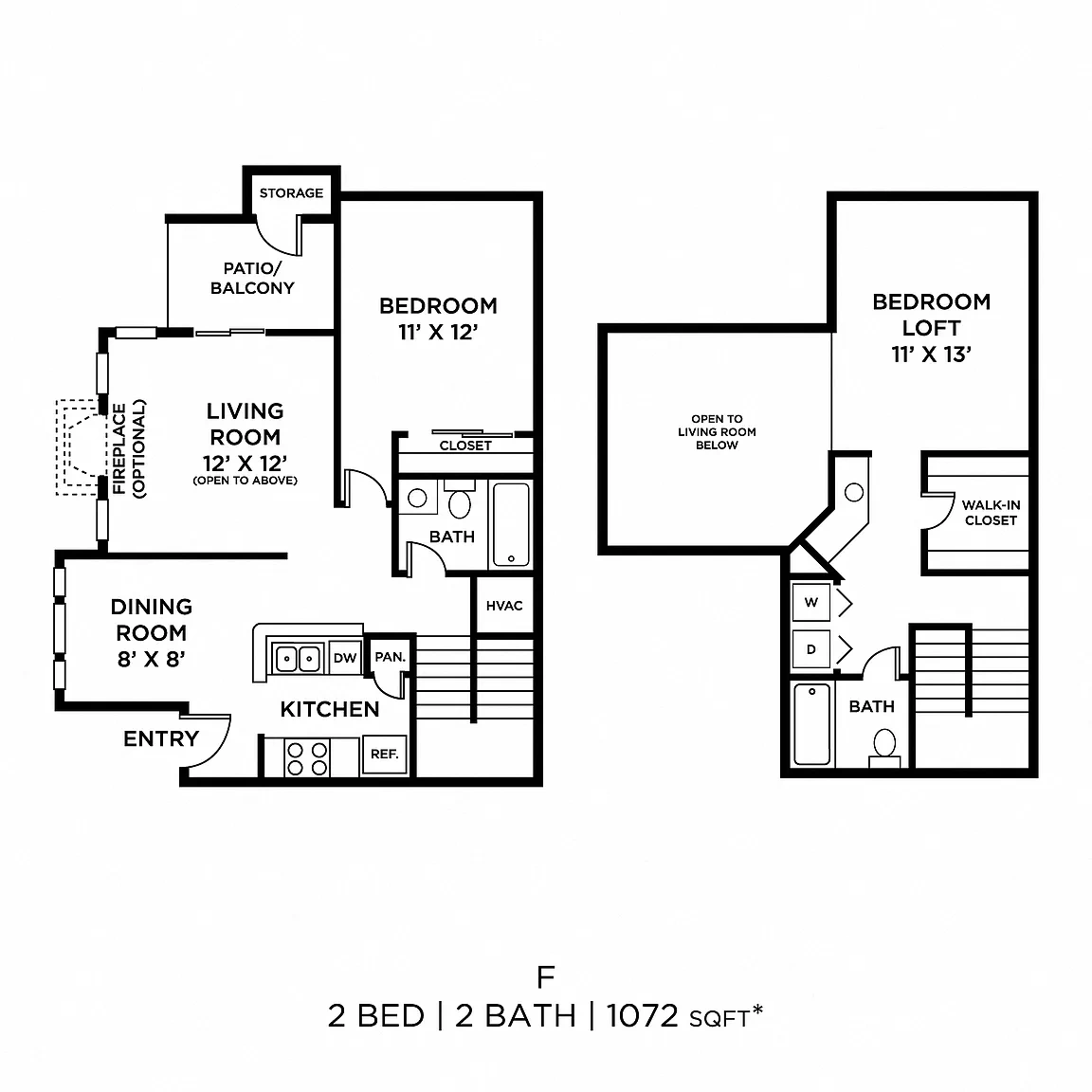 Century Lake Apartment Homes – Floor plan