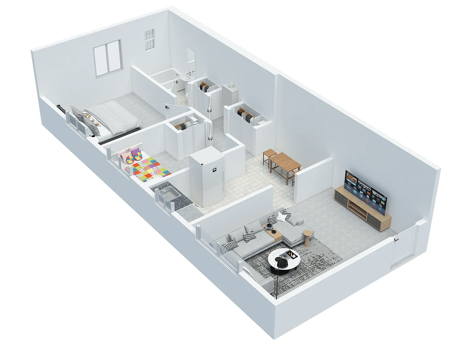 Broadview Gardens Apartments – 2 BD 1 BA Deluxe