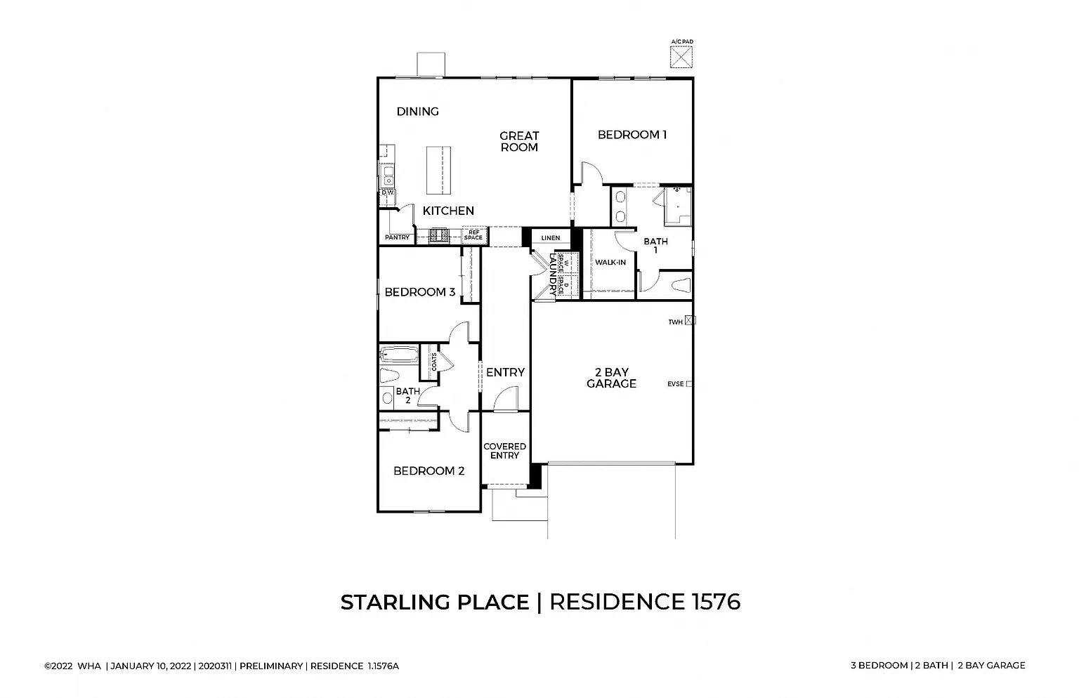 Maple at Starling Place – Floor plan